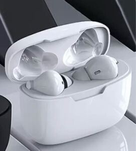 ★送料無料★新品 （AirPods Pro 互換品 代替品) ワイヤレスイヤホン 白 本体 カナル型 充電ケース付 Android iPhone 対応 高音質