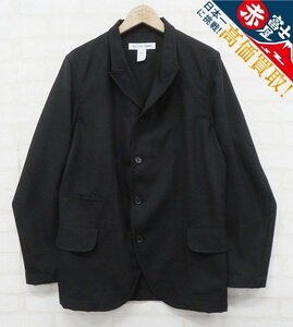 8T5575/COMME des GARCONS SHIRT polyester / wool gabardine plain with workstitch コムデギャルソンシャツ ジャケット