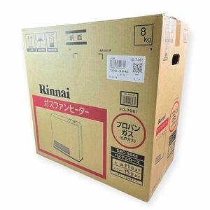 ★未開封 未使用品 Rinnai ガスファンヒーター プロパンガス LPガス SRC-364E パステルローズ 木造11畳 コンクリート15畳 管理I897