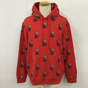 BURBERRY L バーバリー パーカー 長袖 長袖パーカー フード付きパーカー プリントスウェット トレーナー 赤 / レッド / 10116382