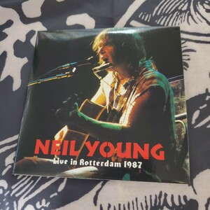 NEIL YOUNG Live in Rotterdam 1987 プレス盤２枚組 紙ジャケ　May 27,1987 ニール・ヤング