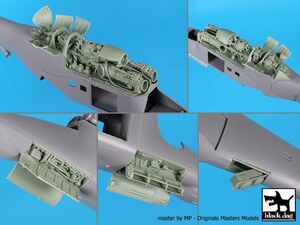 ◆◇ブラックドッグ【A48148】1/48 ミルMi-24ハインド ビッグセット(ズベズダ用)◇◆