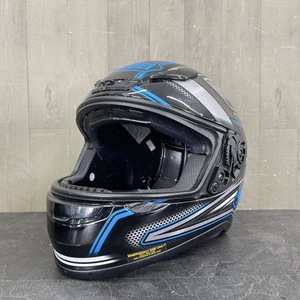 フルフェイスヘルメット 【中古】 SHOEI ショウエイ Z-7 ドミナンス Sサイズ 55cm ブラック系 バイク PSCマーク シールド無し / 58507