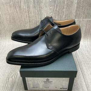 【アウトレット】CROCKETT&JONES◆HIGHBURY◆ブラック◆サイズ8(26.0cm) 紳士革靴プレーントゥ英国製クロケットアンドジョーンズ