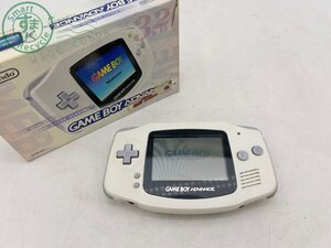 BA0602367　▼ GAME BOY ADVANCE ゲームボーイアドバンス AGB-001 ホワイト AJ12411448 ゲーム おもちゃ 電池式 現状品 中古品