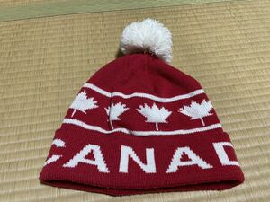 ニット帽 ニットキャップ 帽子 CANADA