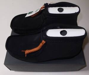 Clarks クラークス WALLABEE BOOT ワラビー ブーツ black UK8 26cm