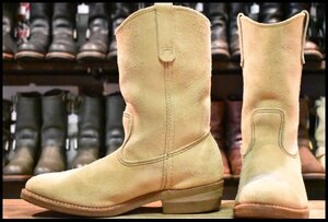 【10E 良品 08年】レッドウィング 8156 スエード ペコス ホーソーン アビレーンラフアウト ベージュ ブーツ redwing pecos HOPESMORE