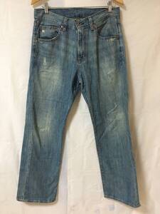 ○S536○USED クリーニング済 ポロジン ラルフローレン POLO JEANS ASHMORE ORIGINAL RL メンズ ジーンズ デニム パンツ ブルー 32×32