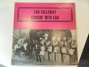 ＬＰ　キャブ・キャロウェイ　輸入盤　cab calloway　若干口われ