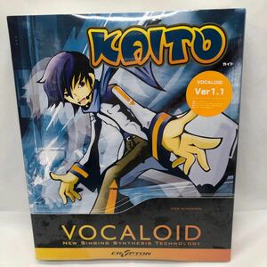 KAITO カイト　VOCLOID ボーカロイド Ver1.1 ソフトウェア　未開封　動作未確認　販売証明シールあり　YS VPNA