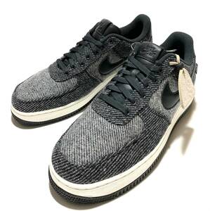 【新品】NIKE BY YOU AIR FORCE 1 PENDLETON（US11/29cm）黒／グレー ナイキ バイユー エアフォース1 ペンドルトン ツイード