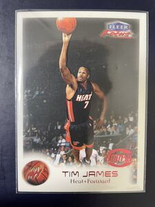 NBAカード　ティム・ジェームス　TIM JAMES FLEER Focus FLEER’99-‘00 1556/3999【3999枚限定】【ROOKIEカード】