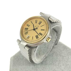 ◆dunhill ダンヒル 腕時計 クォーツ◆6 139266 ゴールドカラー/シルバーカラー SS メンズ ウォッチ watch