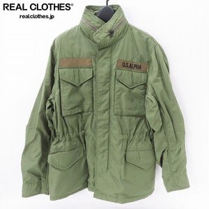 ☆ALPHA INDUSTRIES/アルファインダクトリーズ M-65 ボンディングジャケット TA1452-019/S /060