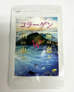 コラーゲン 海の恵み山の恵み Wコラーゲン 30日分 サプリメント