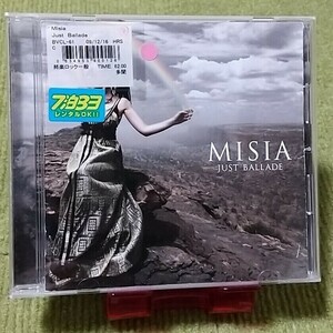 【名盤！】MISIA ミーシャ JUST BALLADE CDアルバム 逢いたくていま 銀河 約束の翼 地上戦の向こう側へ 少しずつを大切に ベスト best