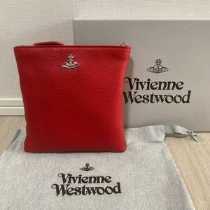 ★新品未使用★VivienneWestwood(ヴィヴィアンウエストウッド/ショルダーバッグ /レッド/JOHANNA NEW SQUARE CROSSBODY/51160010-01229