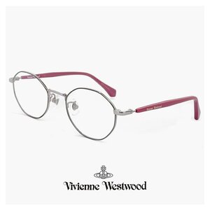 新品 ヴィヴィアン ウエストウッド メガネ 小振り レディース 40-0017 c03 47mm Vivienne Westwood 眼鏡 女性 40-0017-3 多角形 小さめ