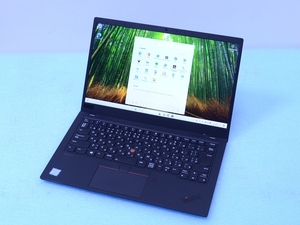 ThinkPad X1 Carbon 7th Core i7 8GB SSD256GB(512GB変更可) Office Windows11 Lenovo ノートパソコン PC 管理E21