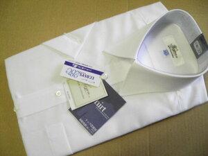 KOGEN*サイズ S 37-半袖/日本製*高級Yシャツ 日清紡エコシス28℃ 形態安定加工SSP