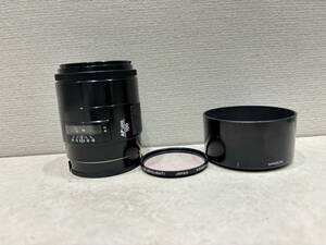 M4647　1円～ MINOLTA AF LENS 100mm 1:2(32) φ55mm 一眼レフカメラ用レンズ ミノルタ オートフォーカス 動作未確認!