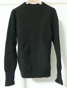 ANDERSEN-ANDERSEN アンデルセンアンデルセン Crew Neck Knit クルーネック ニット XS オリーブ系