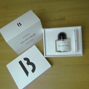 ◆ごえん堂◆香水　極美品◆BYREDO/バイレード　ヴェルヴェット ヘイズ◆ オードパルファン　フランス製　50ｍｌ　ほぼ満量◆6