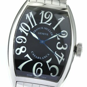 フランクミュラー FRANCK MULLER 5850 カサブランカ 自動巻き メンズ 良品 _757985【ev10】