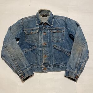 ラングラー 黒タグ Gジャン 60年代 70年代 wrangler デニムジャケット グランジ系 mj mjz 訳有 ビンテージ ヴィンテージ vintage 60s 70s