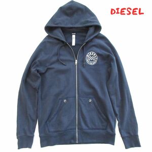 【Diesel】ディーゼル　ポップロゴ　フルジップパーカー　0146