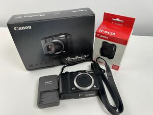 【6/118ES】Canon PowerShot G7 PC1210 デジタルカメラ SC-D C50 まとめ 動作確認済