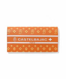 CASTELBAJAC カステルバジャック 牛革 長財布 多収納デザイン オレンジ　※この他にも出品中です♪　ca18788