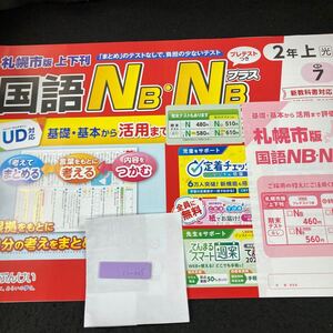 いー005 札幌市版 国語NB・NBプラス 基礎・基本から活用まで ２年 上 ぶんけい 問題集 プリント ドリル 小学生 テスト用紙 文章問題※7