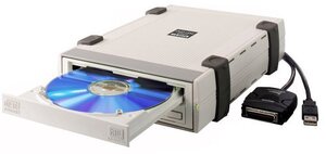 【中古】I-O DATA DVR-iEUN4P IEEE1394&USB2.0/1.1両対応 外付型DVD