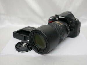 #3680 NIKON D5200 AF-S 55-300mm F4.5-5.6G ED DX ニコン デジタル一眼レフカメラ