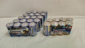 ★未使用 Panasonic エボルタネオ エボルタ 28本セット 単2形 単2電池 EVOLTA NEO アルカリ乾電池 パナソニック まとめて