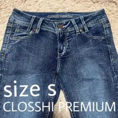 CLOSSHI PREMIUM デニムパンツ　Gパン　スリム　ストレッチ