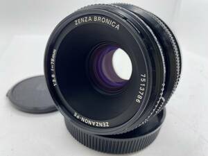 [動作OK、光学OK] ブロニカ Zenza Bronica Zenzanon PE 75mm f/2.8 Lens for ETR S Si レンズ