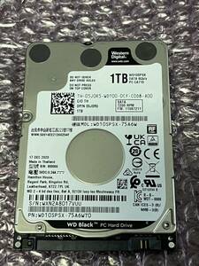 Western Digital HDD 2.5インチ SATA 1TB●y01