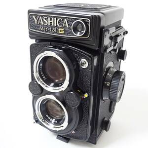 ヤシカ Mat-124G 1:3.5 f=80mm 二眼レフカメラ YASHICA 動作未確認 ジャンク品 60サイズ発送 KK-2748658-282-mrrz