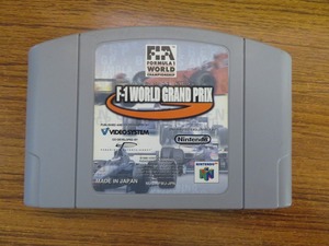 KME13970★N64 ソフトのみ エフワンワールドグランプリ F-1 WORLD GRAND PRIX 起動確認済み クリーニング済み ニンテンドー64