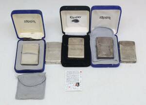 ジッポー/ZIPPO/オイルライター/スターリングシルバー/STERLING/1996/2000/2001/2007/5点セット/まとめ