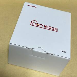 【新品/未使用】dcomo home 5G［HR02］ホームルーター★判定〇/残債なし★　04254