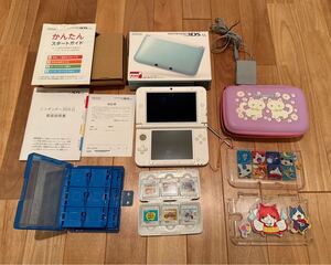 ニンテンドー3DSLL ミントホワイト　中古