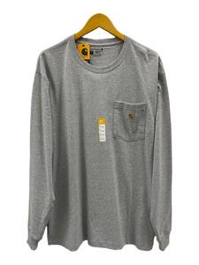 Carhartt (カーハート) Workwear LS Pocket T-Shirt ロンT 長袖Tシャツ K126 グレー HEATHER GRAY L メンズ/078