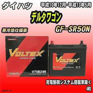 バッテリー VOLTEX ダイハツ デルタワゴン GF-SR50N 平成10年12月-平成13年5月 V70B24R