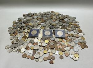 大量 まとめ 古銭 硬貨 世界硬貨 外国硬貨 アメリカ 中国 など 銀貨 銅貨 総重量 4778g