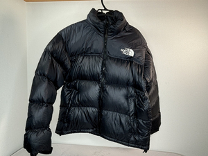 11369-13-UF10- THE NORTH FACE ノースフェイス - ダウン ヌプシ NF002YO ブラック 黒 - 着丈66cm 身幅59cm 肩幅56cm