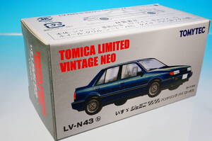 TOMYTEC TOMICA LIMITED VINTAGE NEO LV-N43b ISUZU GEMINI ZZ ハンドリング バイ ロータス S=1/64